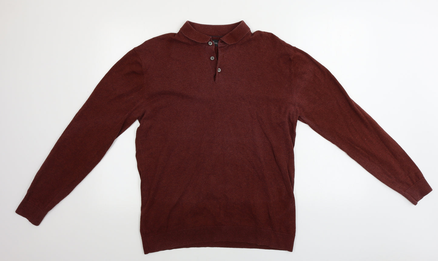 NEXT  Mens Brown    Polo Size L
