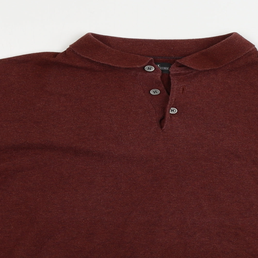 NEXT  Mens Brown    Polo Size L