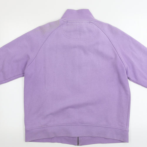 Maine New England  Womens Purple   Full Zip Jumper Size 16