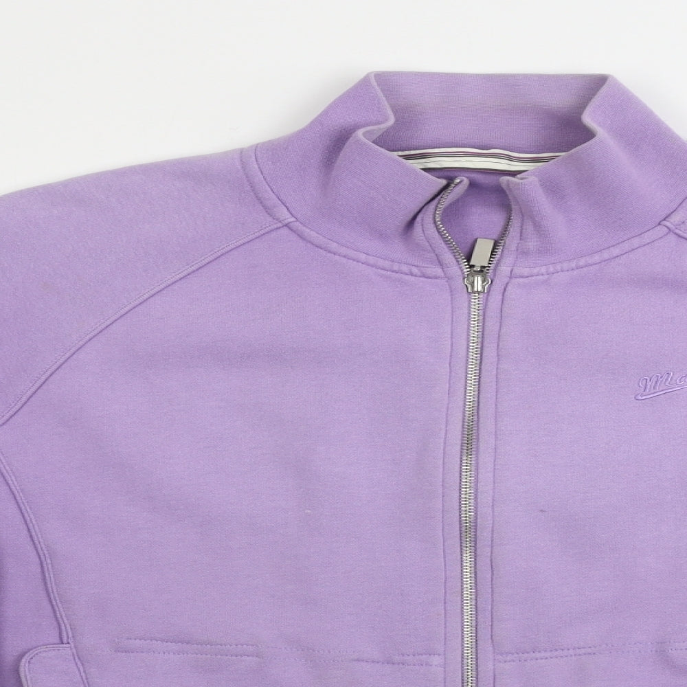 Maine New England  Womens Purple   Full Zip Jumper Size 16