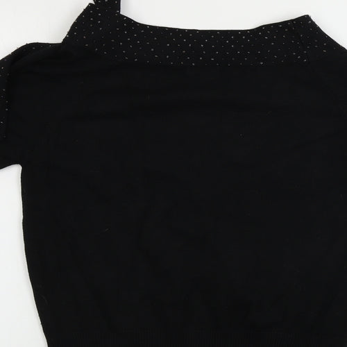 Equation  Womens Black   Pullover Jumper Size 16