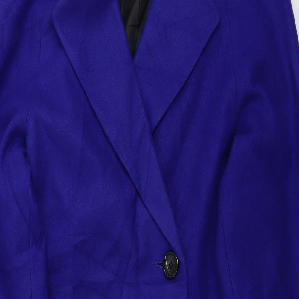 Primark  Womens Blue   Jacket Coat Size 10