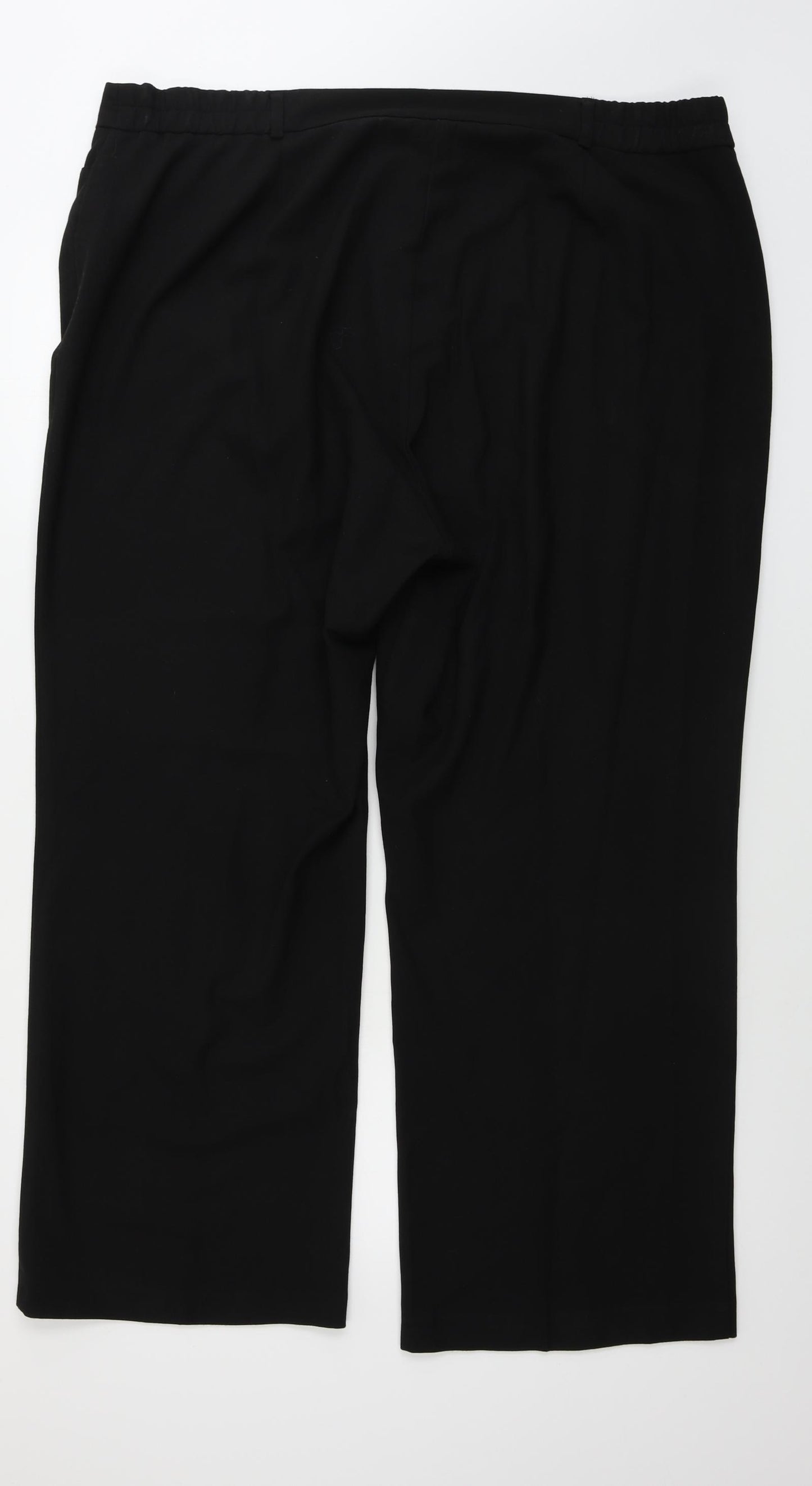 SLIMMA  Womens Black   Trousers  Size 22 L25 in
