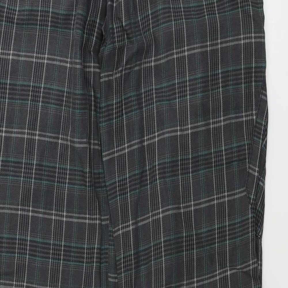 Preworn  Womens Green Check  Trousers  Size 38 in L28 in