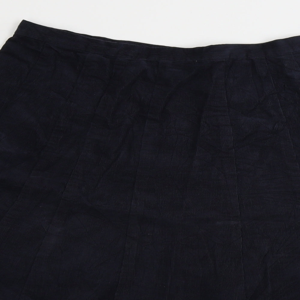 keu Womens Blue   A-Line Skirt Size 12
