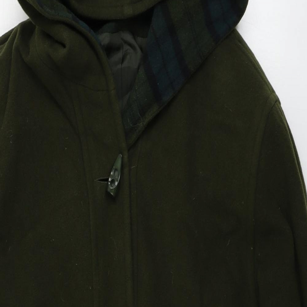 Eugen Womens Green   Jacket Coat Size 12