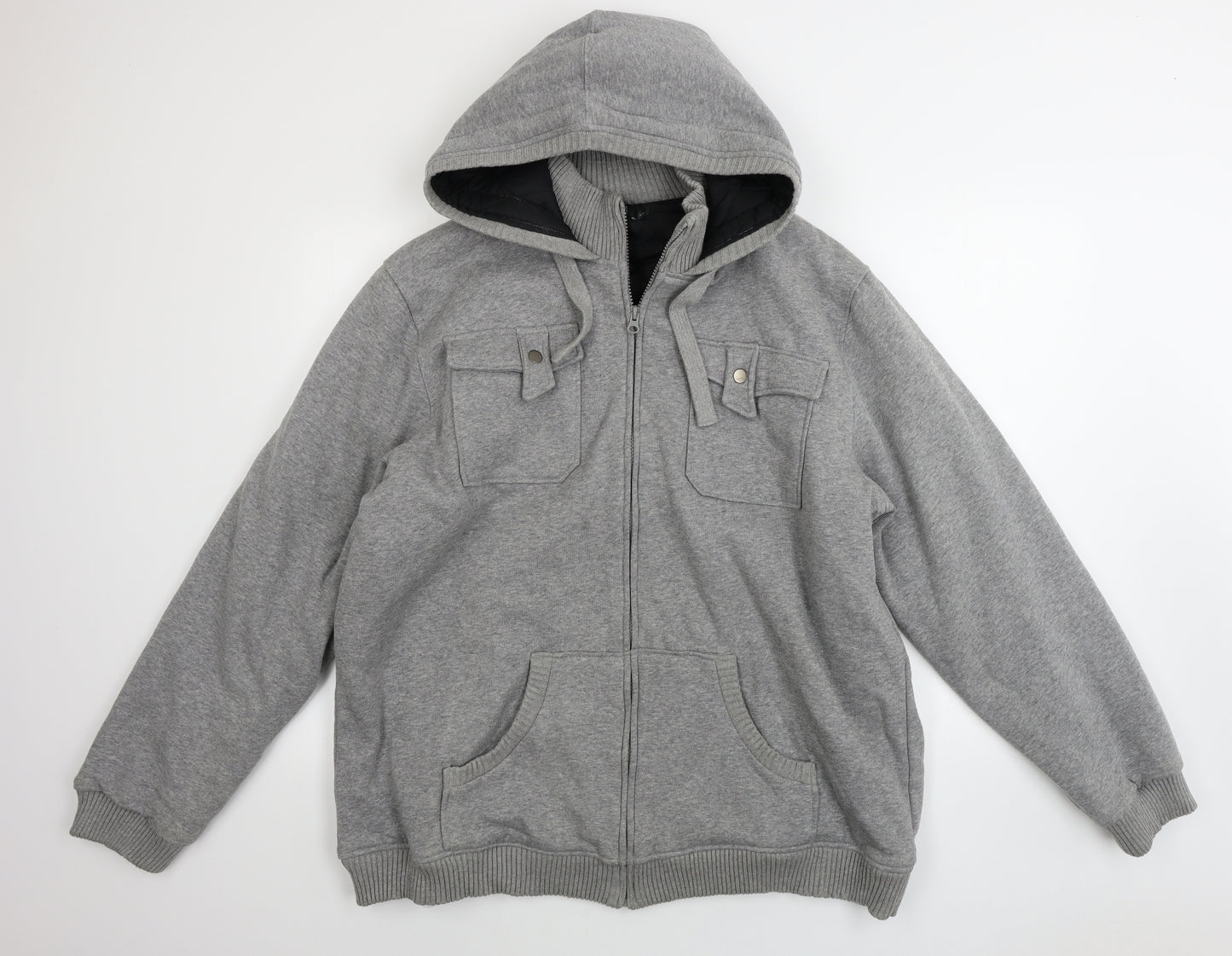 F&F  Mens Grey   Jacket Coat Size 2XL