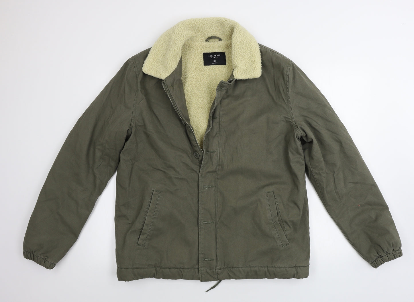 Cedar Wood State  Mens Green   Jacket Coat Size M