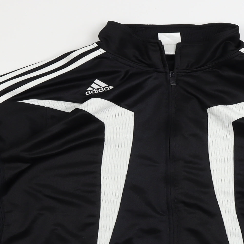adidas  Mens Black   Jacket Coat Size L