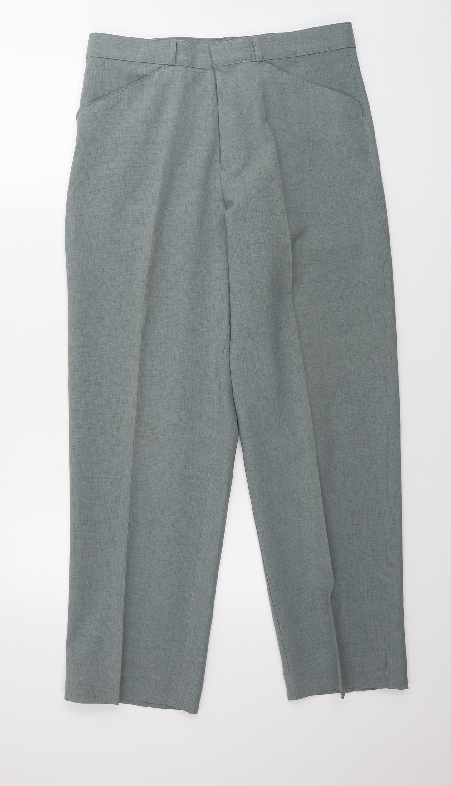 Preworn  Womens Grey   Trousers  Size 32 in L26 in