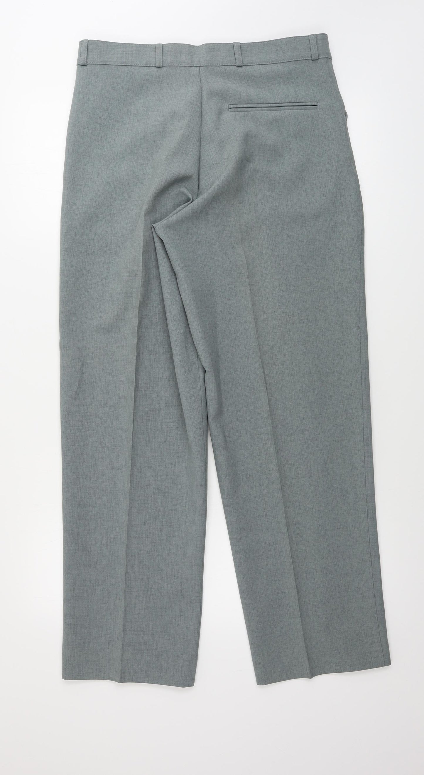 Preworn  Womens Grey   Trousers  Size 32 in L26 in