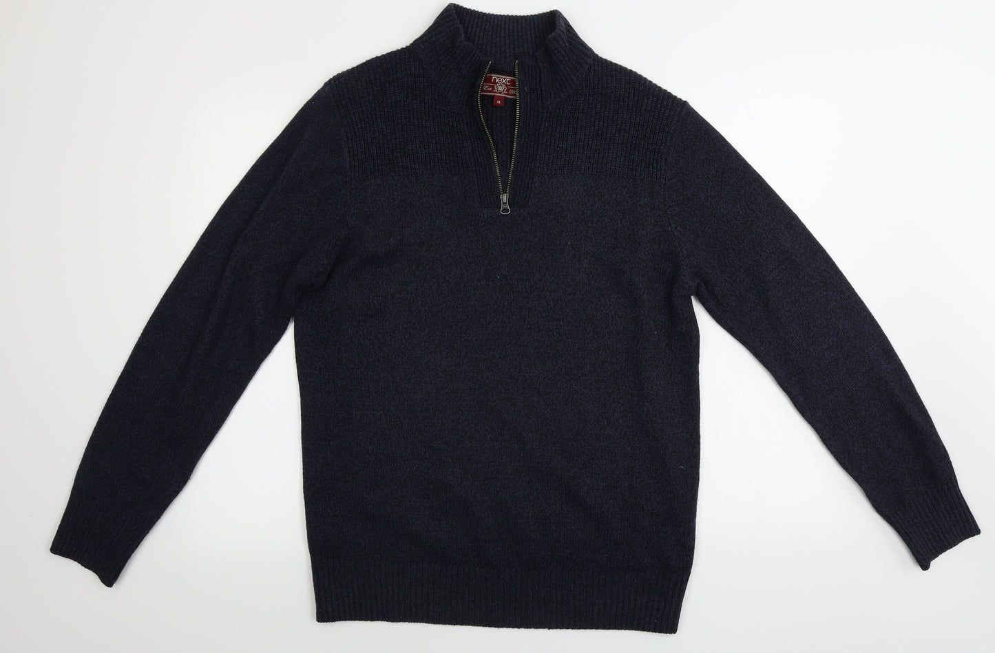 NEXT  Mens Blue   Henley Jumper Size M