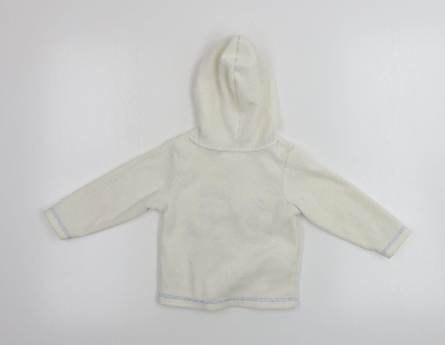 M&Co Girls Ivory   Pullover Jumper Size 12-18 Months