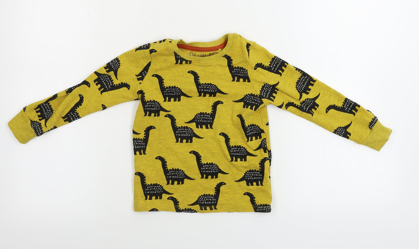 NEXT  Boys Yellow   Pullover Jumper Size 3-4 Years