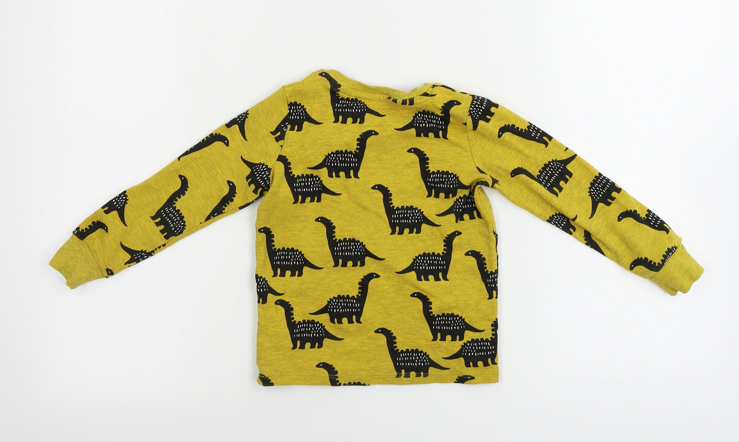 NEXT  Boys Yellow   Pullover Jumper Size 3-4 Years