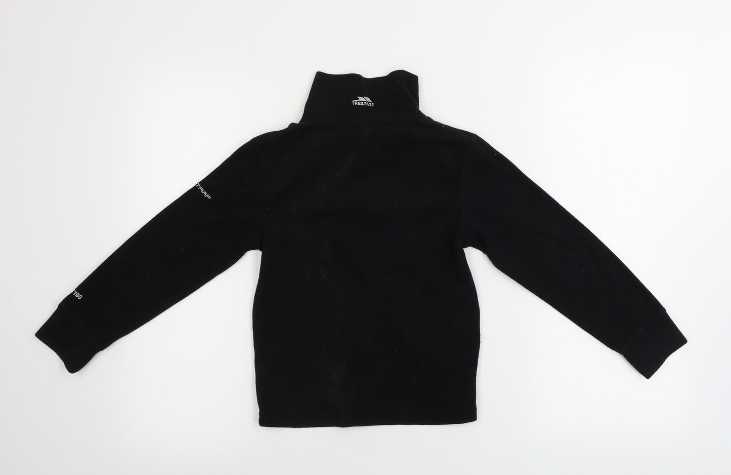 Trespass  Boys Black   Henley Jumper Size 5-6 Years