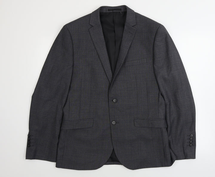 OneSix5ive Mens Grey Jacket Blazer Size 42