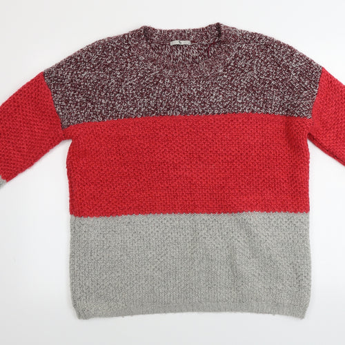 TU Womens Grey   Pullover Jumper Size 10