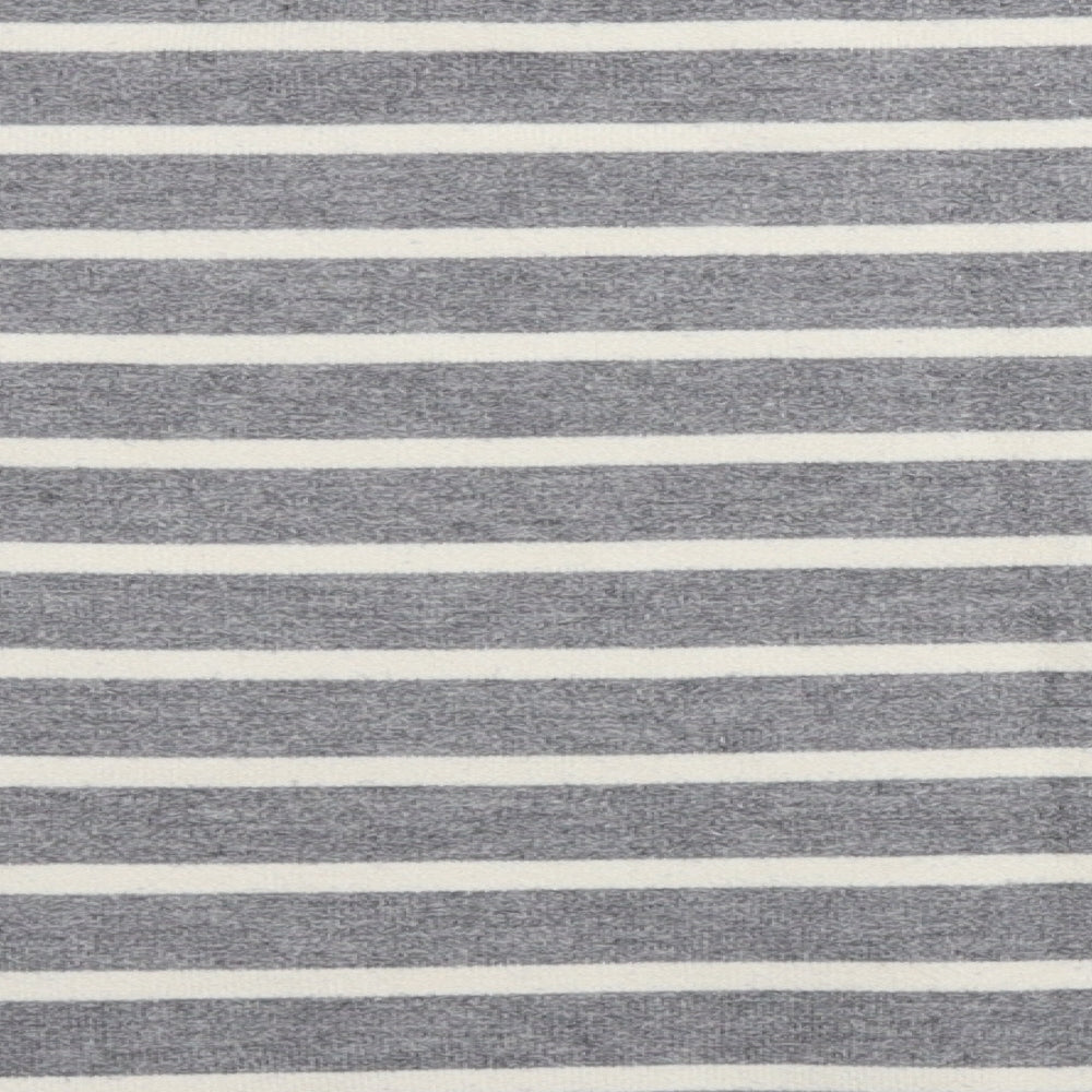 Zara Girls Grey Striped  Pullover Jumper Size 10-11 Years