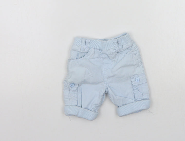 TU Girls Blue Jogger Trousers Size 0-3 Months