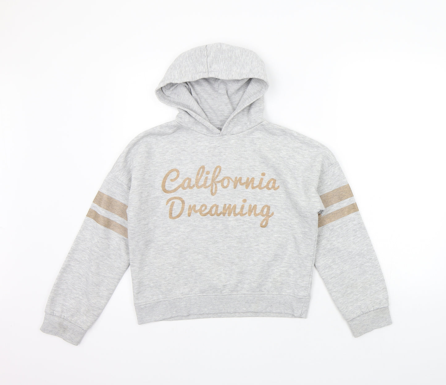 Primark Boys Grey   Pullover Hoodie Size 12-13 Years