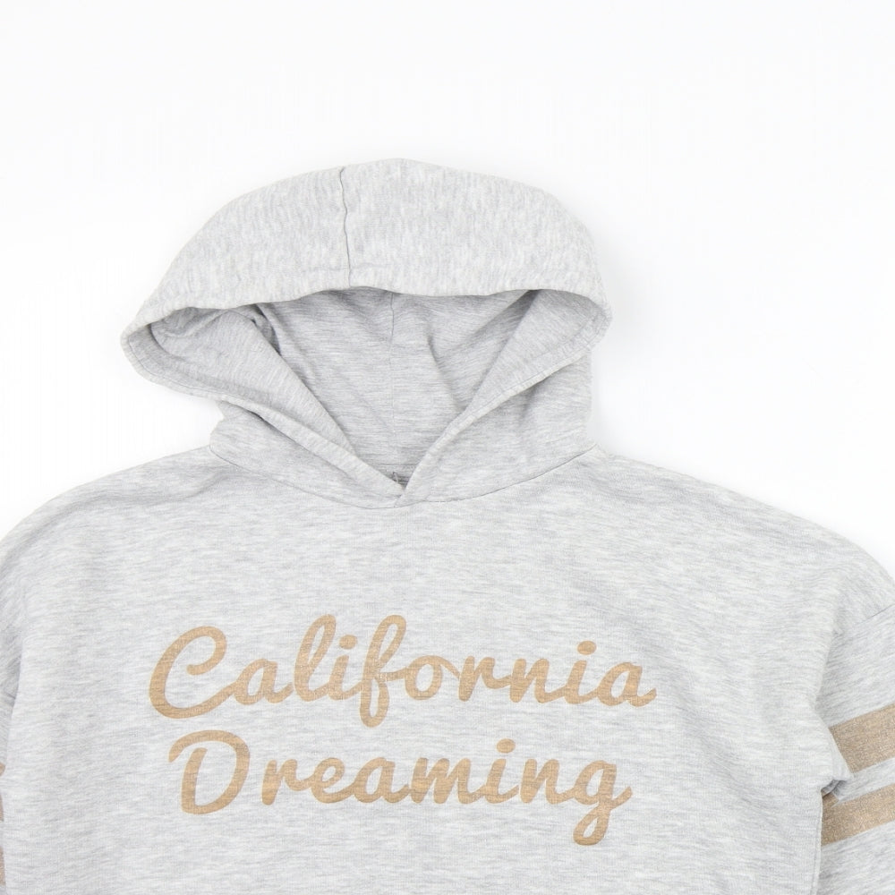 Primark Boys Grey   Pullover Hoodie Size 12-13 Years