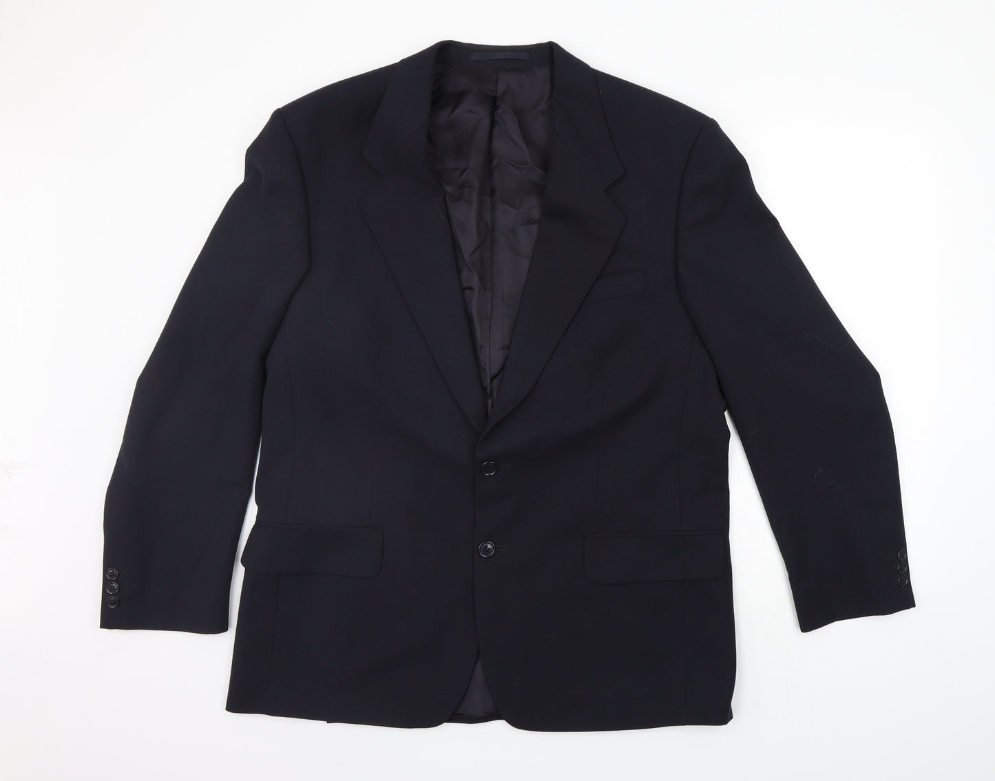 Harewood Mens Blue   Jacket Suit Jacket Size S