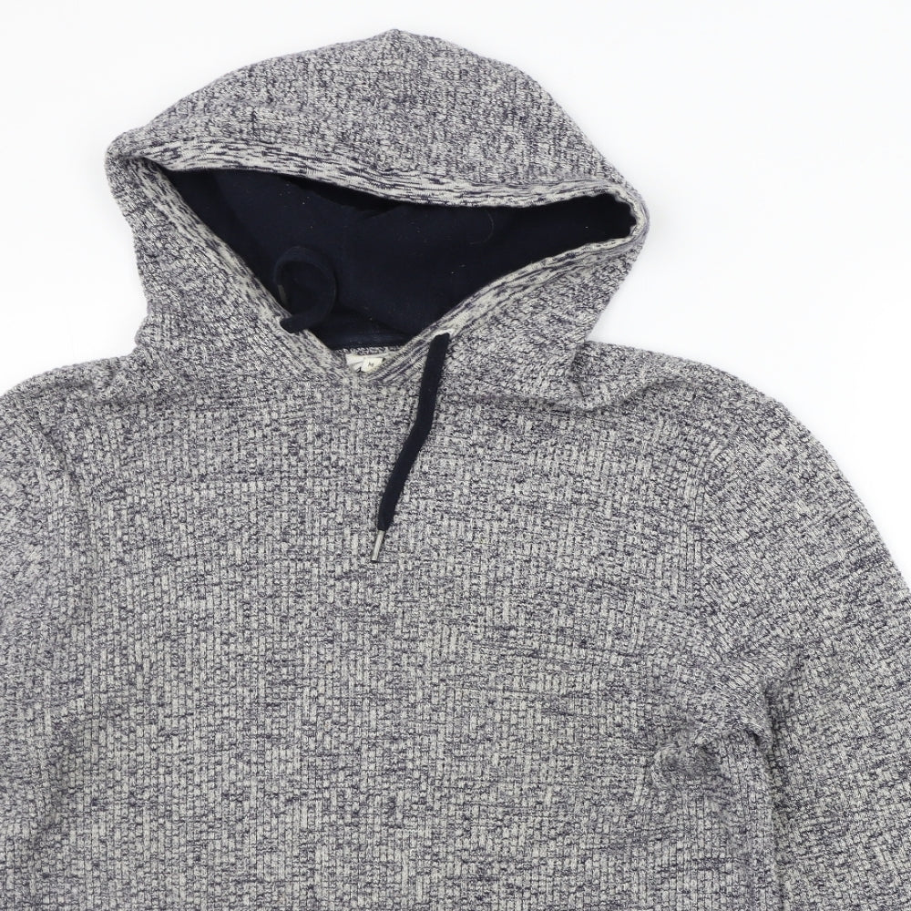 NEXT Mens Grey   Pullover Hoodie Size M