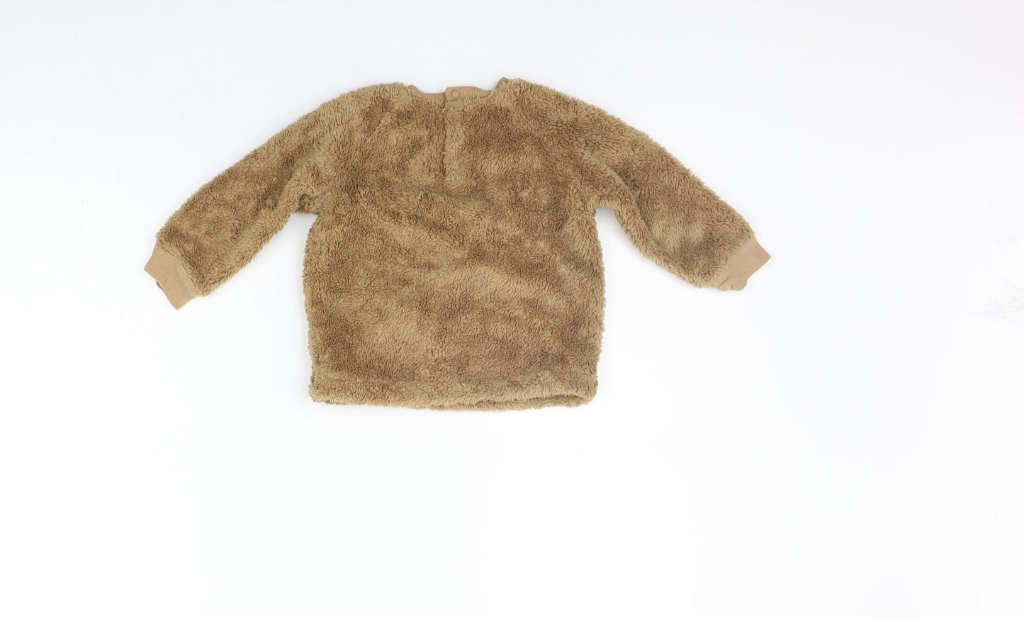 F&F Girls Brown   Pullover Jumper Size 9-12 Months