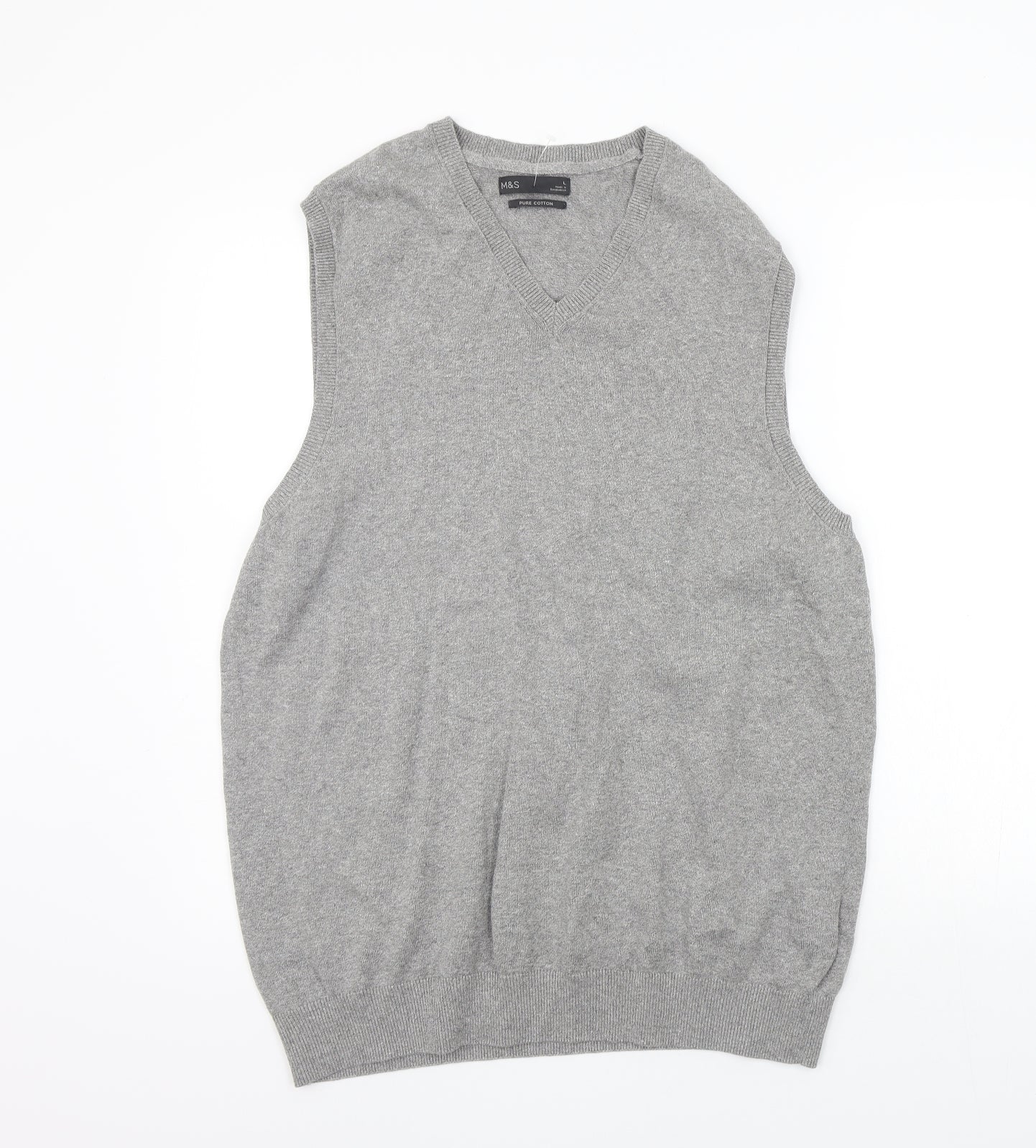 Marks and Spencer Mens Grey   Pullover Jumper Size L