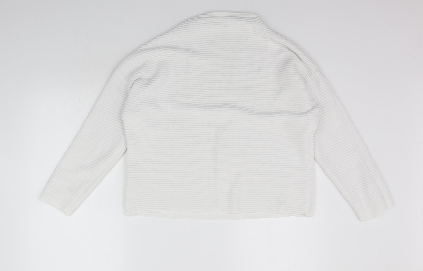 H&M Womens White   Pullover Jumper Size M  - washable mark