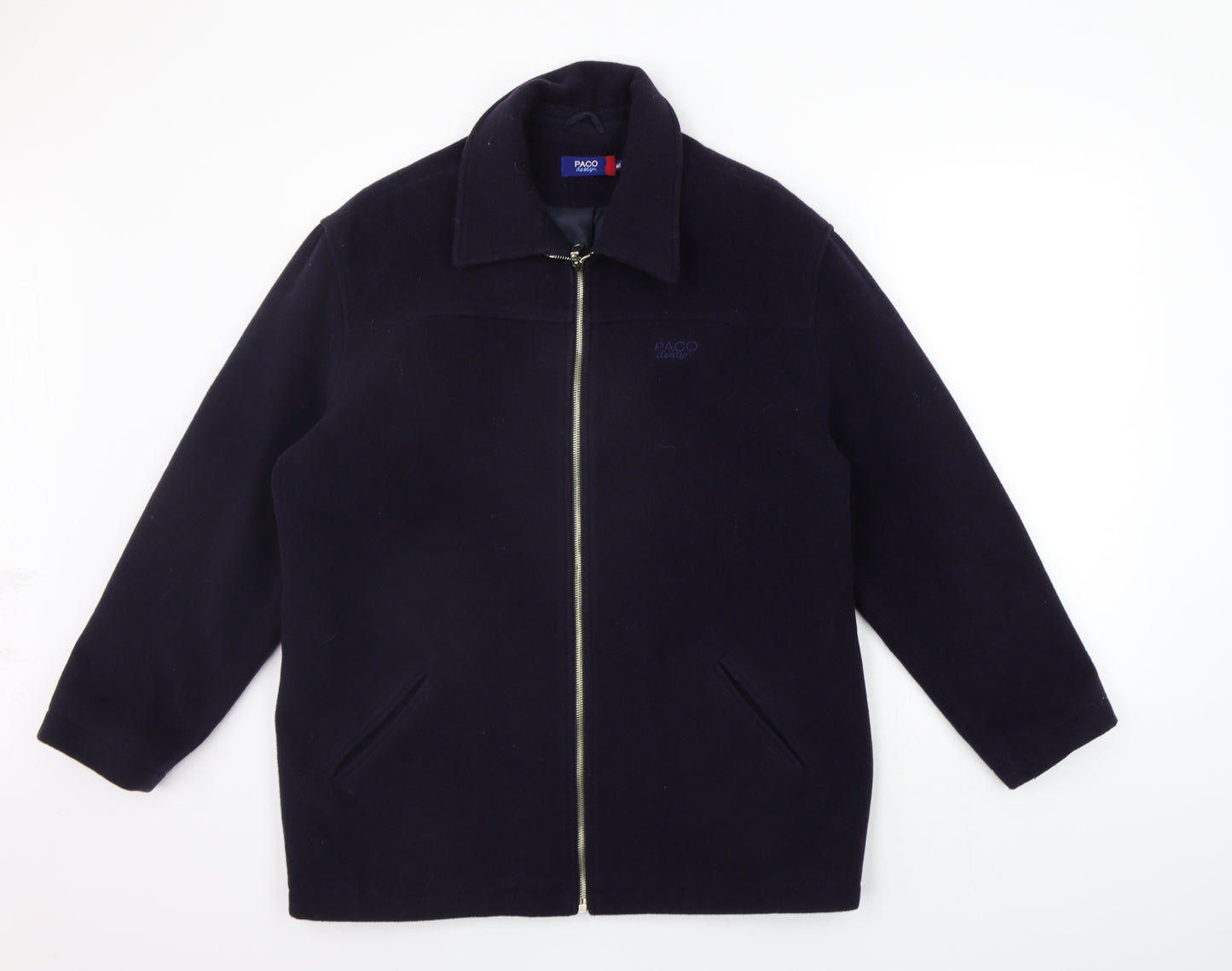 PACO Mens Blue   Jacket Coat Size M