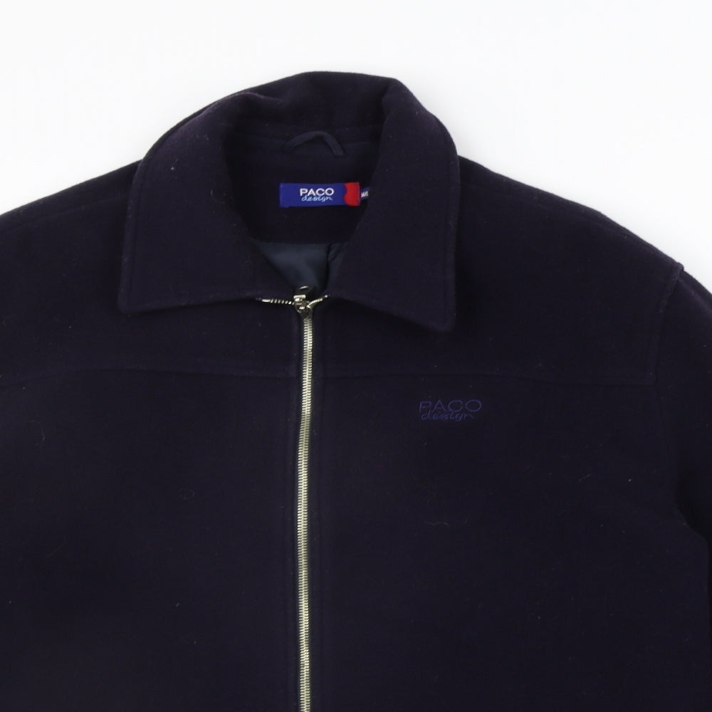 PACO Mens Blue   Jacket Coat Size M