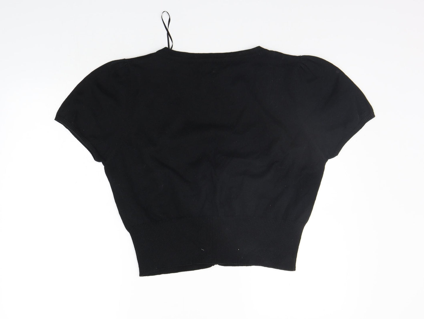 Peacocks Womens Black   Cardigan Jumper Size 20