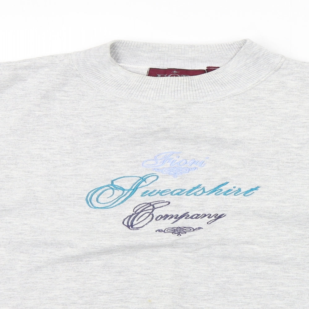 Fiori Womens Grey   Pullover Jumper Size 2XL  - washable mark