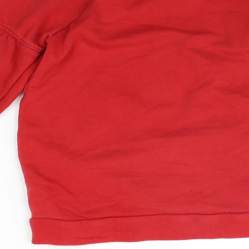 Gap Girls Red   Pullover Jumper Size L  - STAR