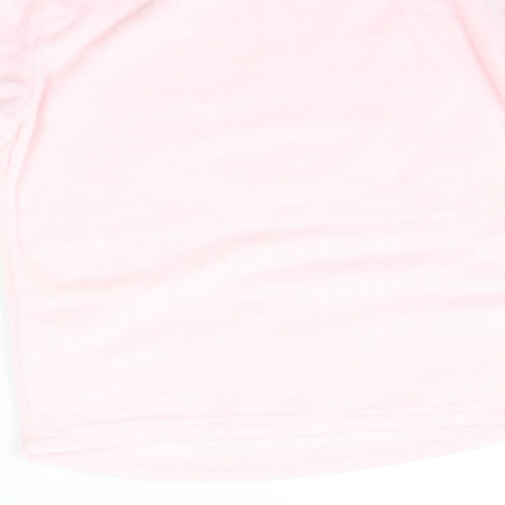 F&F Womens Pink Solid  Top Pyjama Top Size M  - CAT