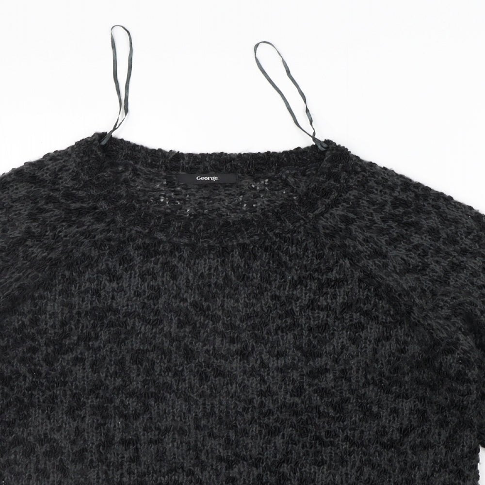 George Womens Grey   Pullover Jumper Size 14
