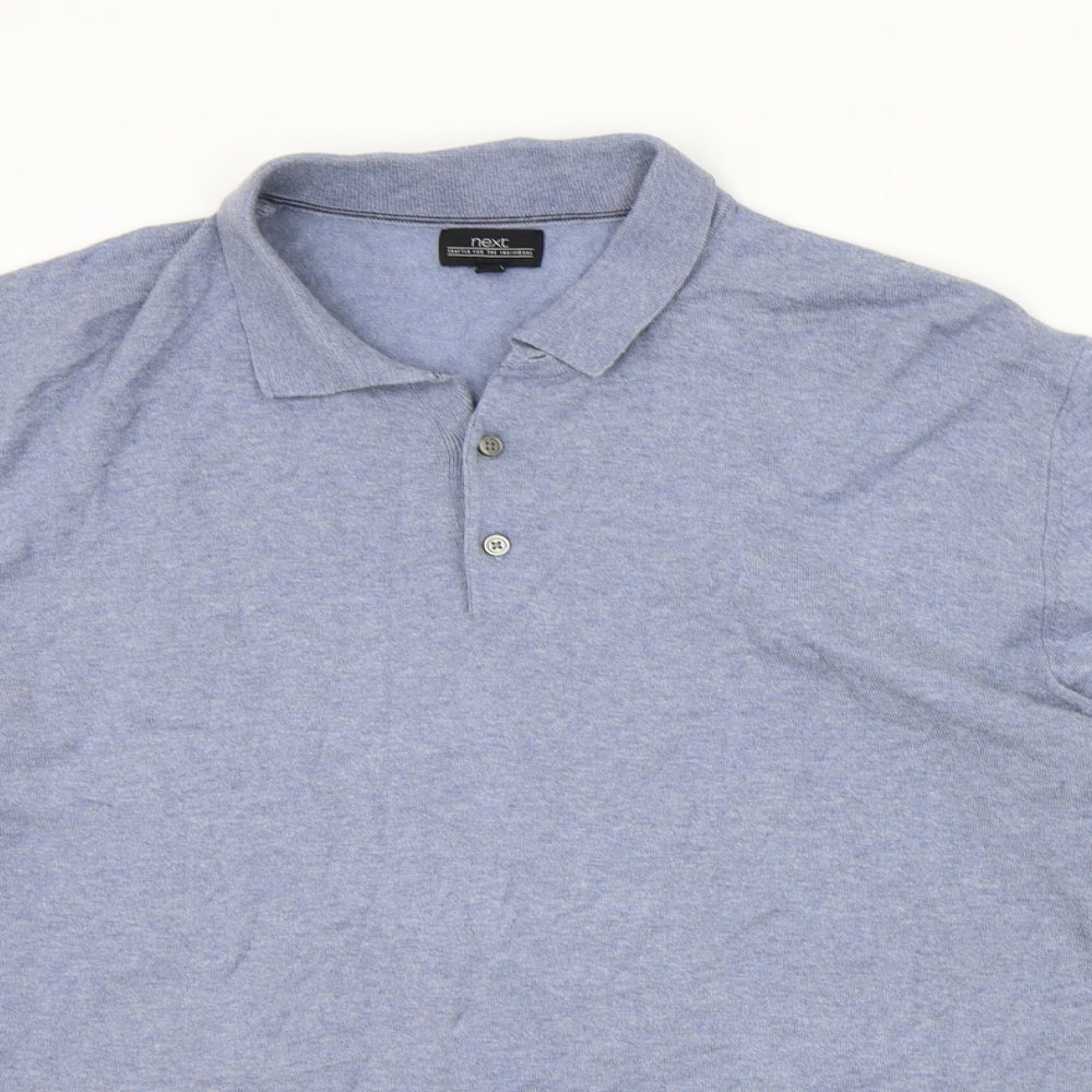 Marks and Spencer Mens Blue    Polo Size XL