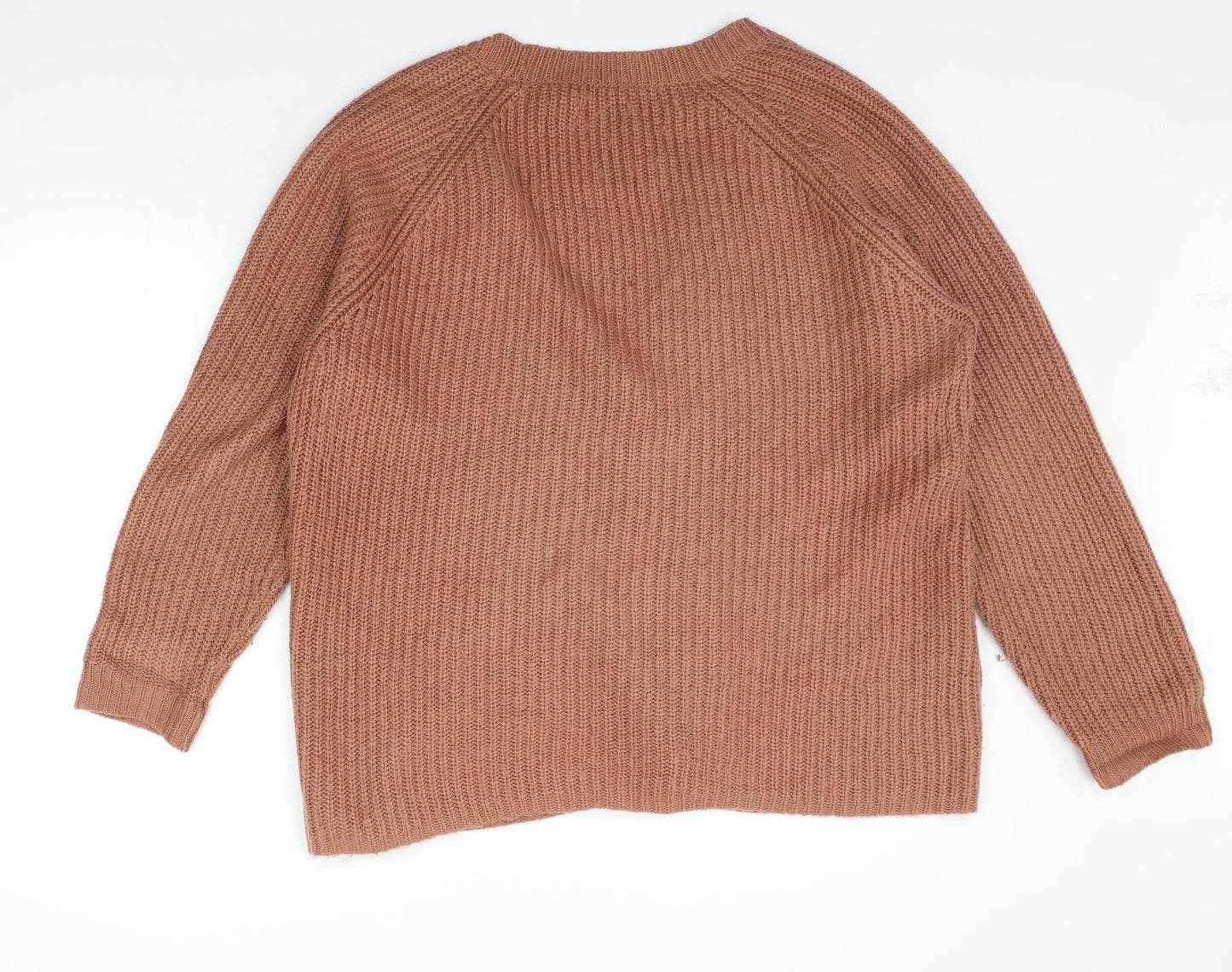 Papaya Womens Brown   Cardigan Jumper Size 20