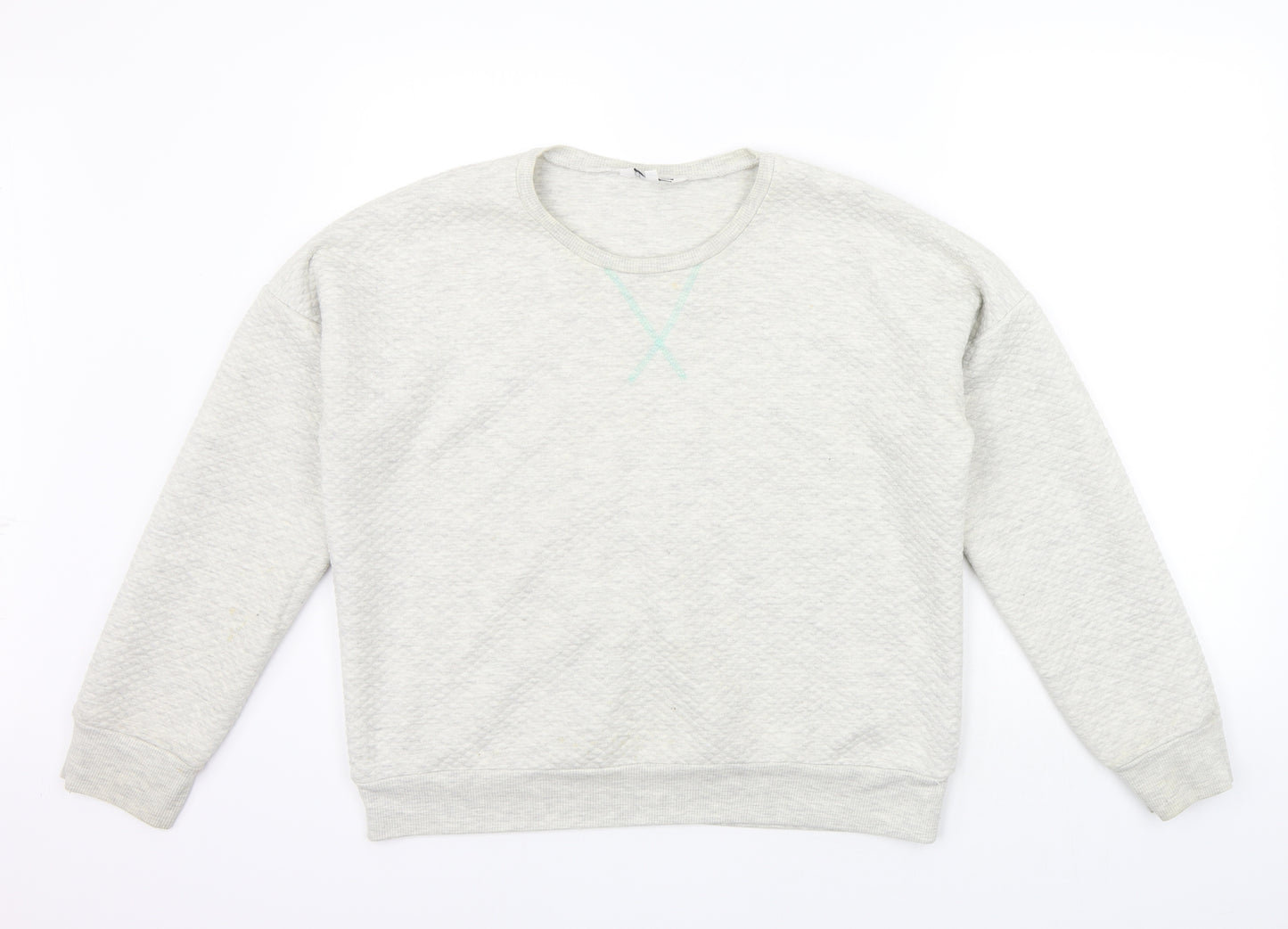 New Look Girls White   Pullover Jumper Size 14-15 Years  - washable mark