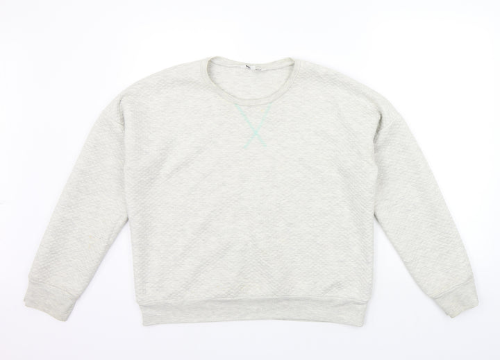 New Look Girls White   Pullover Jumper Size 14-15 Years  - washable mark