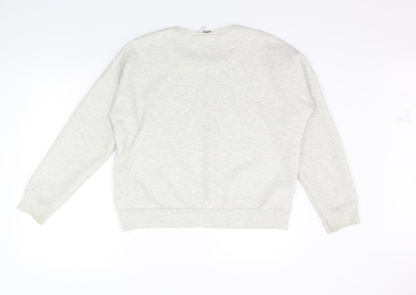 New Look Girls White   Pullover Jumper Size 14-15 Years  - washable mark