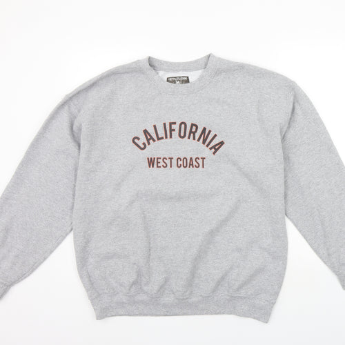 PRETTYLITTLETHING Womens Grey   Pullover Jumper Size M