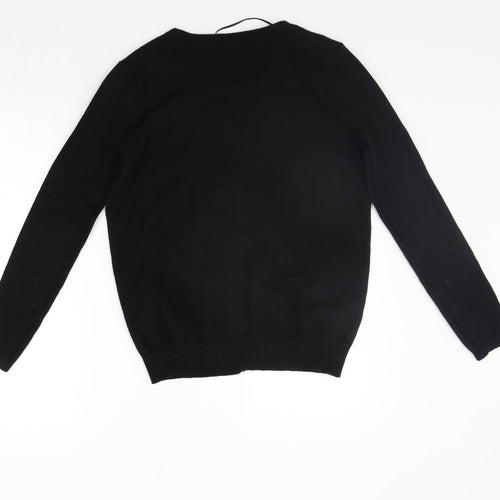 Society 8 Womens Black   Cardigan Jumper Size 12