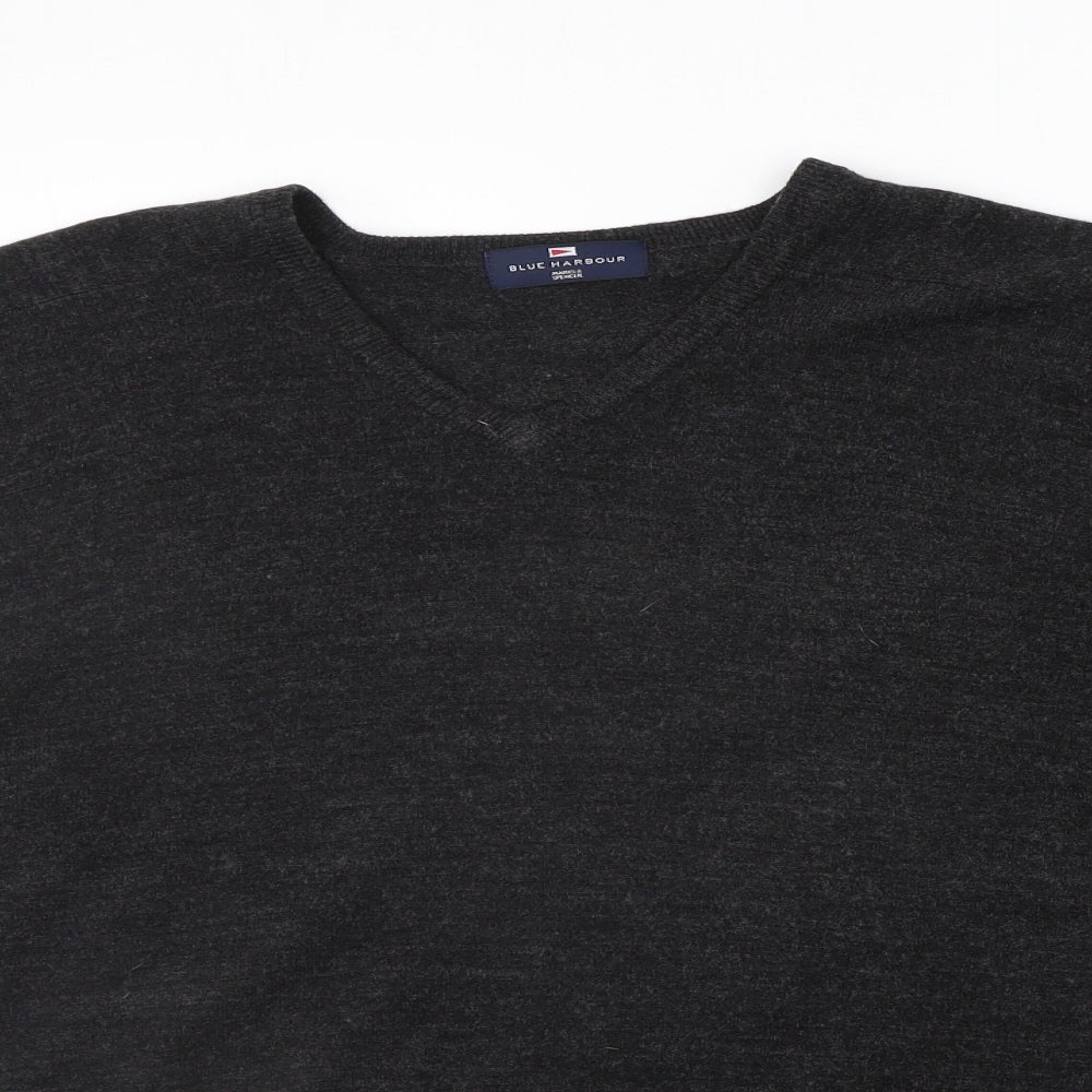 Marks and Spencer Mens Grey   Pullover Jumper Size XL