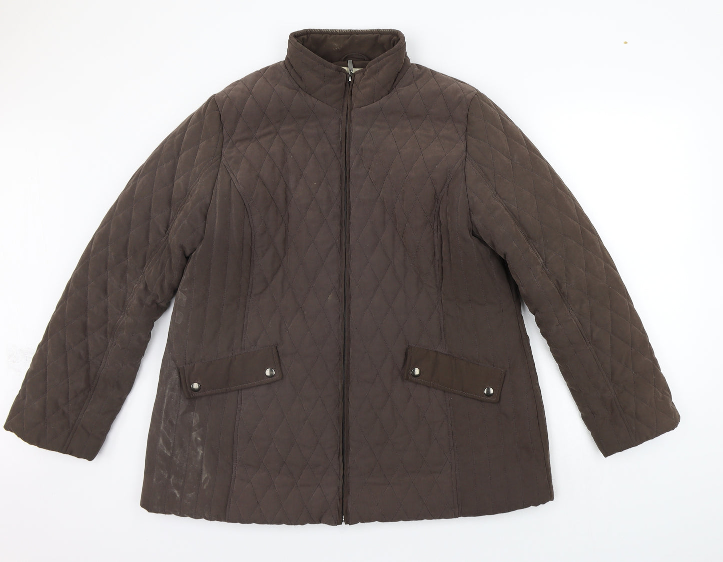 BHS Womens Brown   Jacket Coat Size 20