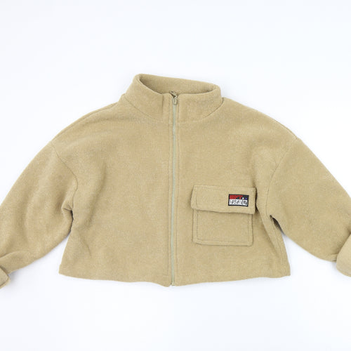 shuffle Womens Beige   Jacket Coat Size L