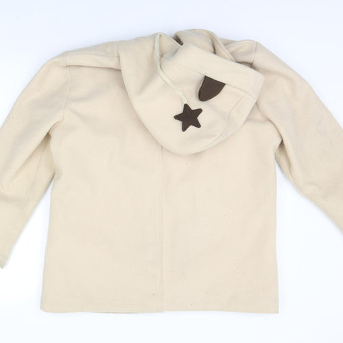 v-beom Womens Beige   Jacket Coat Size M