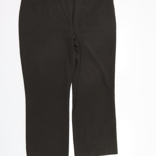 Simply Stock Shop Womens Brown   Trousers  Size 22 L26 in - Elastic Waist Band